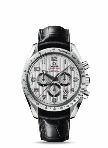Omega Speedmaster Broad Arrow 44.25 Stainless Steel / Silver Stripes 321.13.44.50.02.001 (32113445002001)